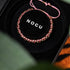 Monarchfalter-Glieder | Mini-Kismet-Armband | Rosa x Roségold
